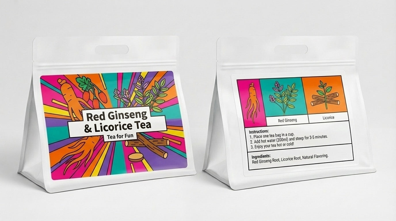 Red Ginseng & Licorice Tea